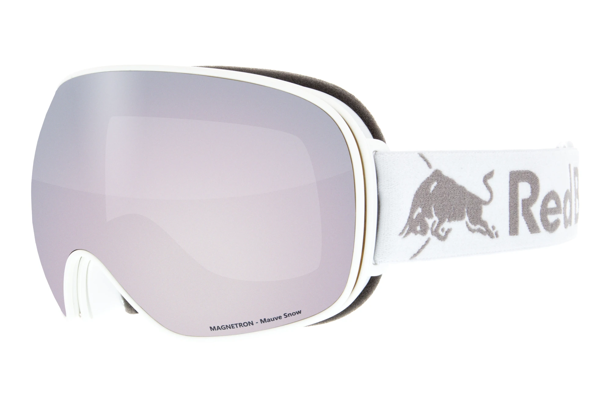 Red Bull SPECT   MAGNETRON 020 mauve snow, red with silver flash, S.3white